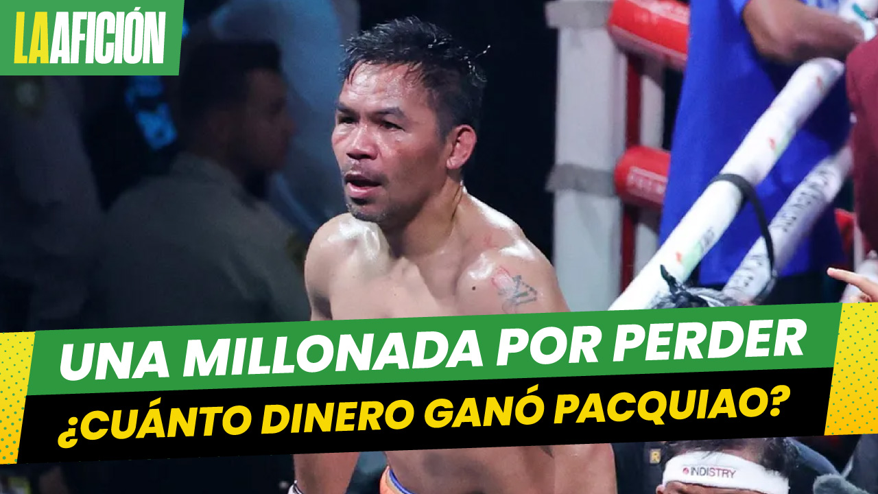 ¿Cuánto dinero ganó Manny Pacquiao en su pelea contra Mario Barrios?