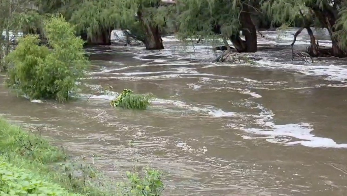 Encuentran cadáver flotando en el río Rosas de Tula de Allende, Hidalgo