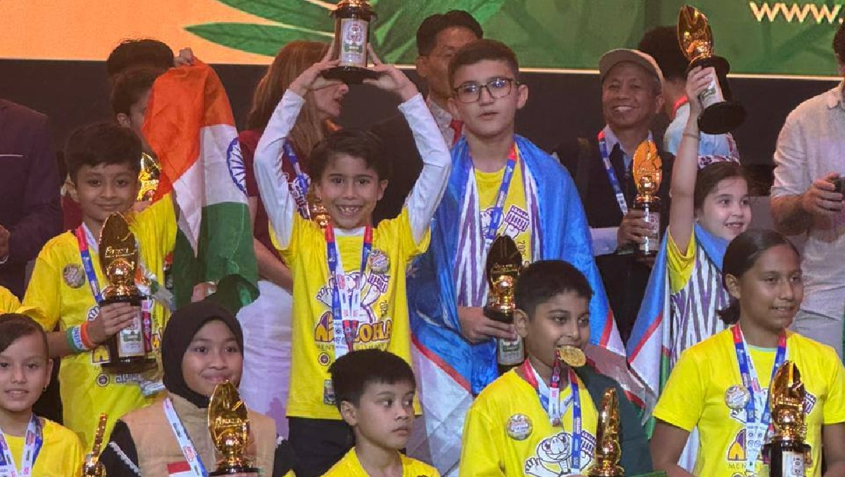 Jaime Rodríguez Ortega, campeón mundial de cálculo mental.
