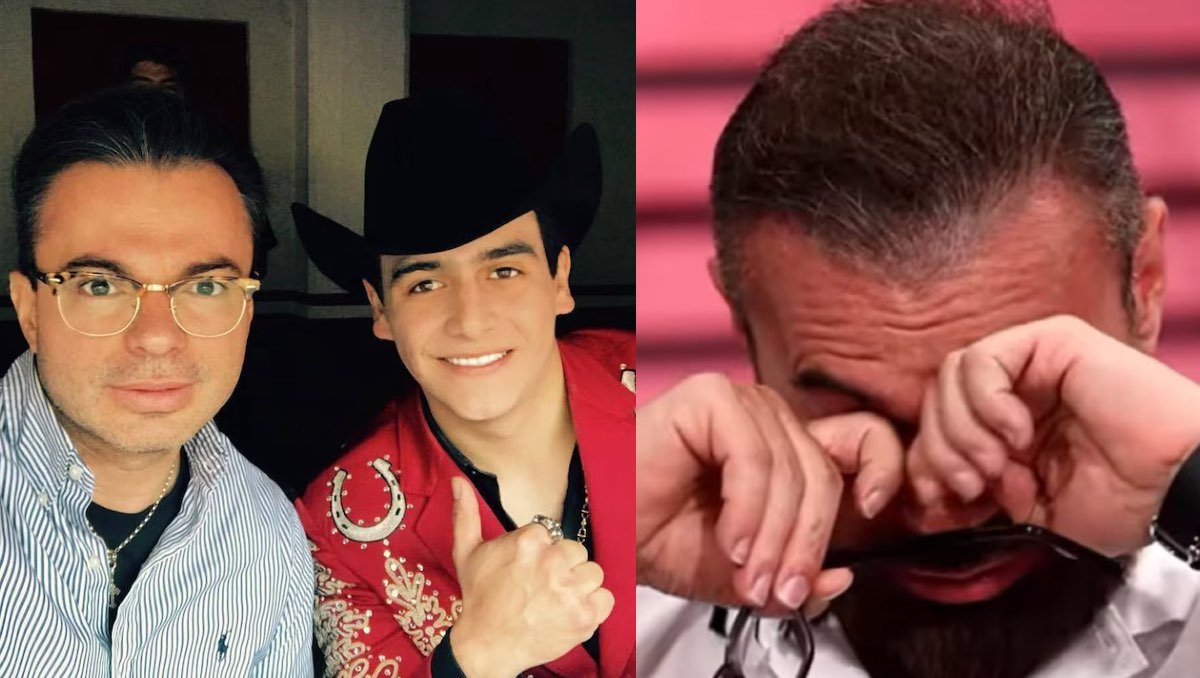 Marco Chacón llora por Julián Figueroa. | ESPECIAL