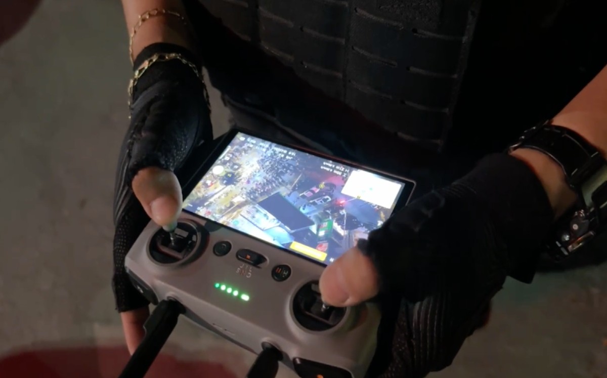 Patrullaje con drones en Torreón. l Especial