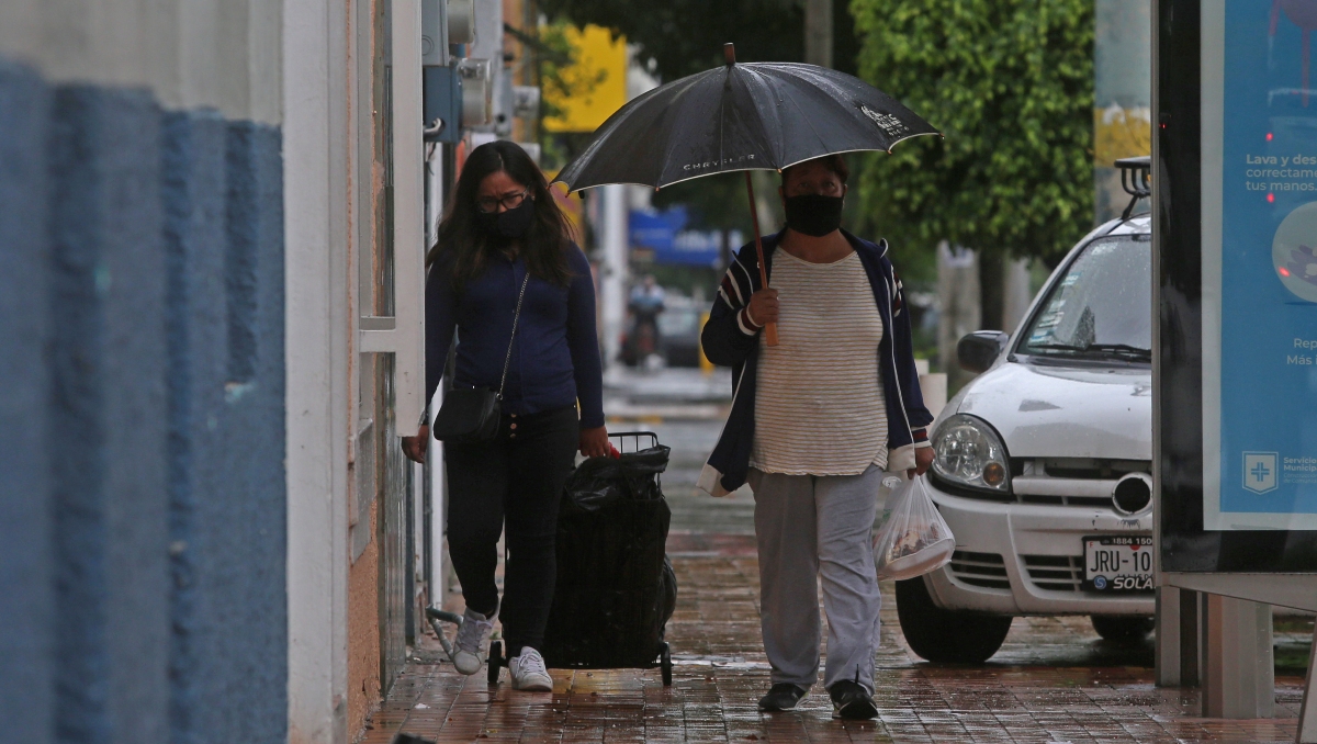El temporal continúa en la entidad por lo que se recomienda extremar precauciones (Foto: Fernando Carranza)