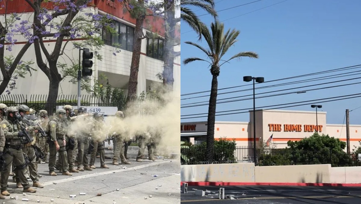 Los trabajadores se acercan a los Home Depot para ofrecer su mano de obra. (Fotos: EFE)