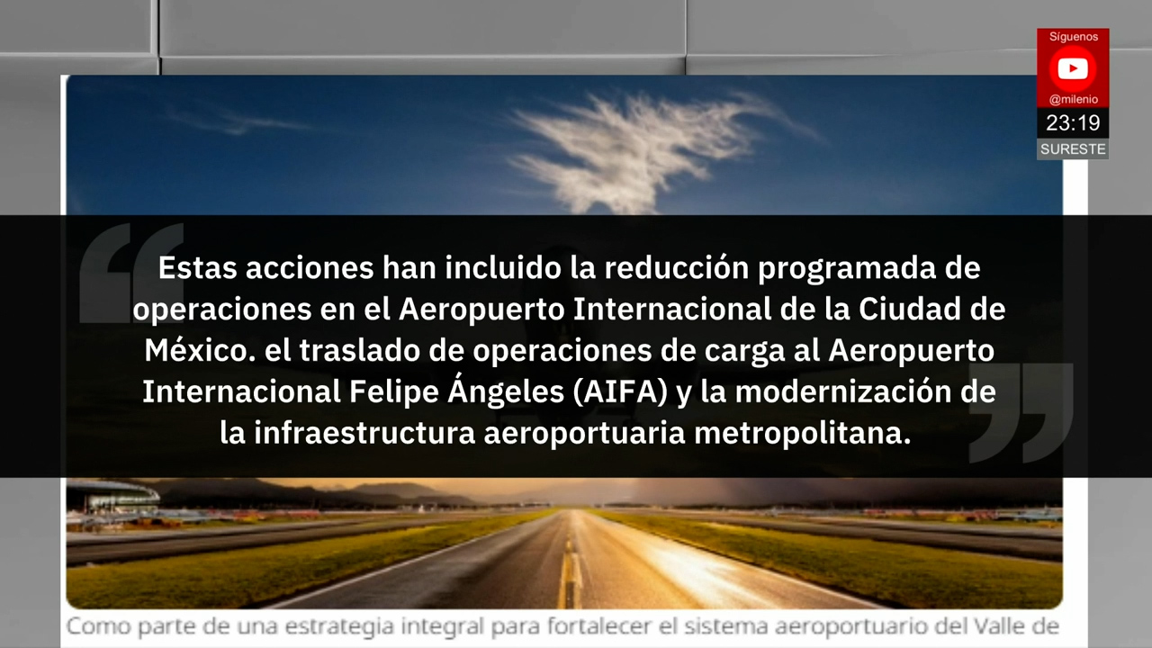 Aeropuerto Felipe Ángeles alivia saturación en vuelos de CdMx