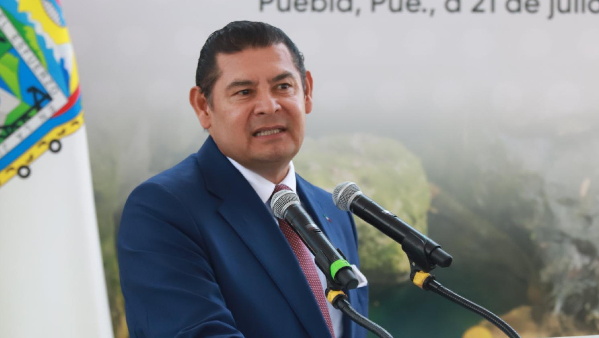 Alejandro Armenta, gobernador de Puebla | Melanie Torres