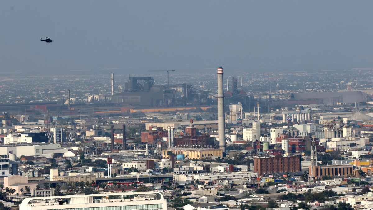 Contaminación en Nuevo León / Foto: Roberto Alanís