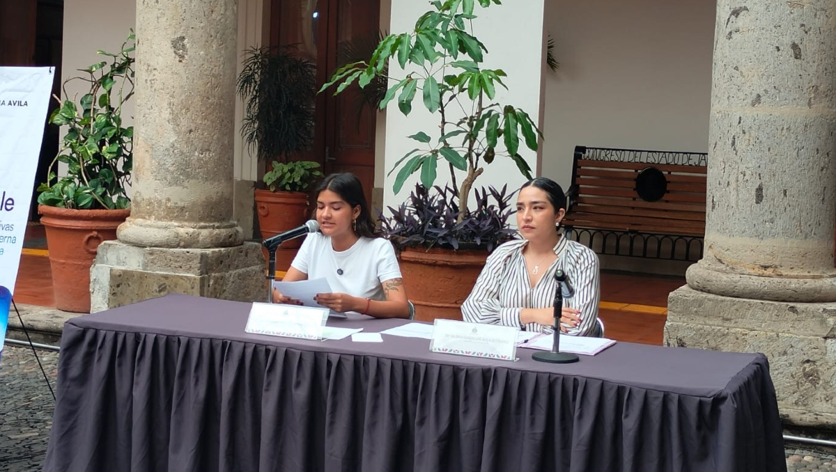 Las diputadas del Partido Hagamos Mariana Casillas y Valeria Ávila presentaron iniciativas para el actuar del SIAPA (Foto: Sonia Gamiño)