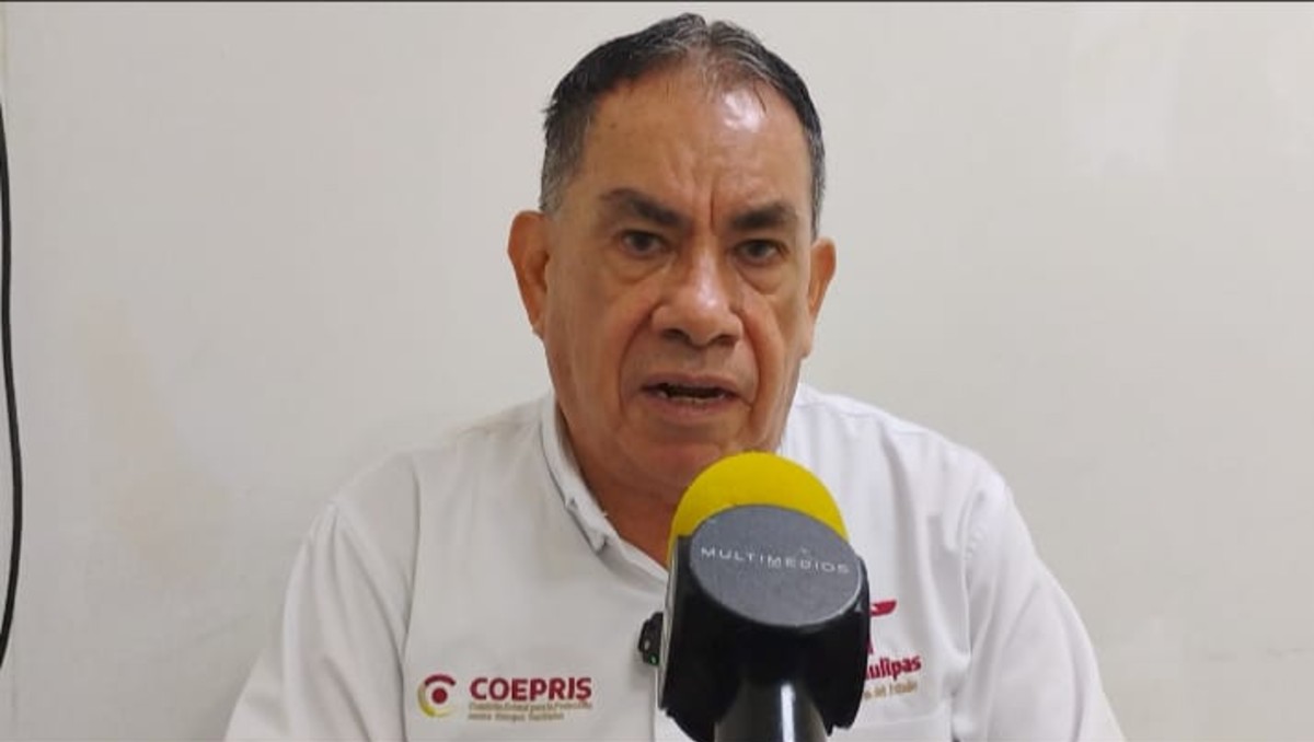 Nicolás Berumen Ávalos, titular de la Coepris en Tampico y Ciudad Madero. (Mario Juárez)