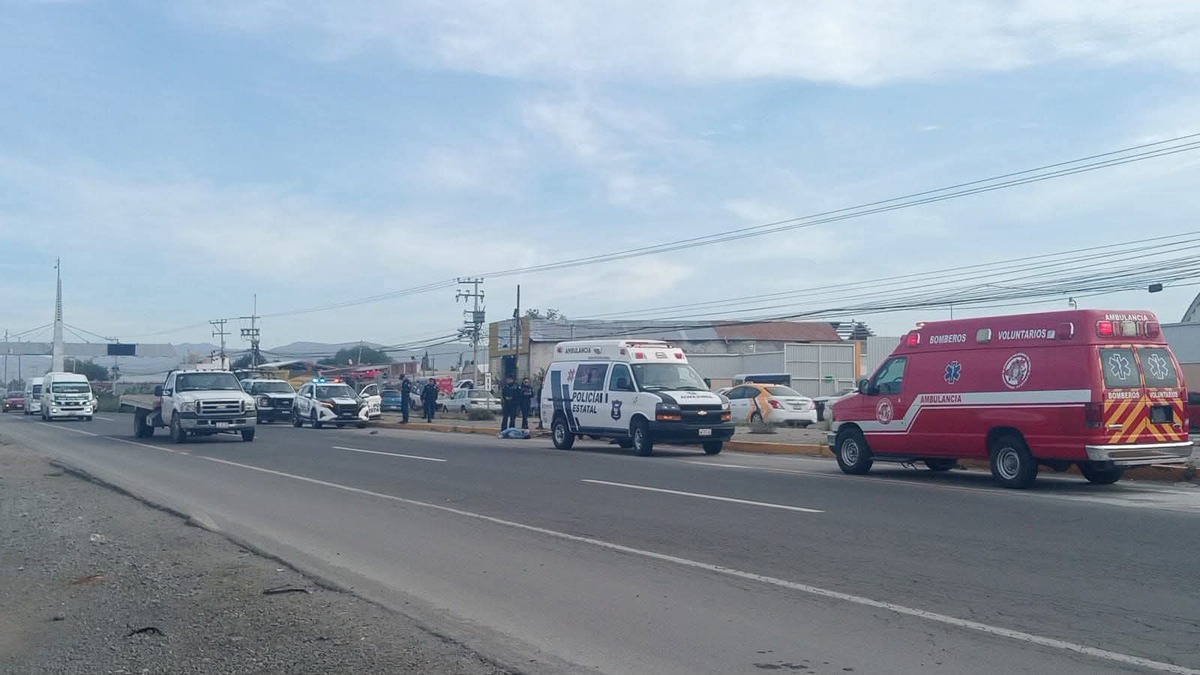 Testigos afirmaron que el hombre descendía del camellón para correr entre los autos antes de ser embestido.