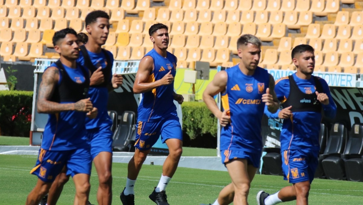 Tigres prepara partido de la jornada 3 ante Toluca (Club Tigres)
