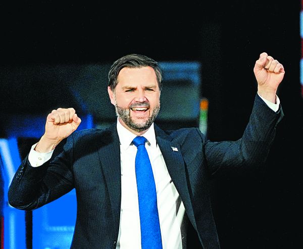 El vicepresidente J. D. Vance afirma que la élite amenaza la libertad de expresión. REUTERS