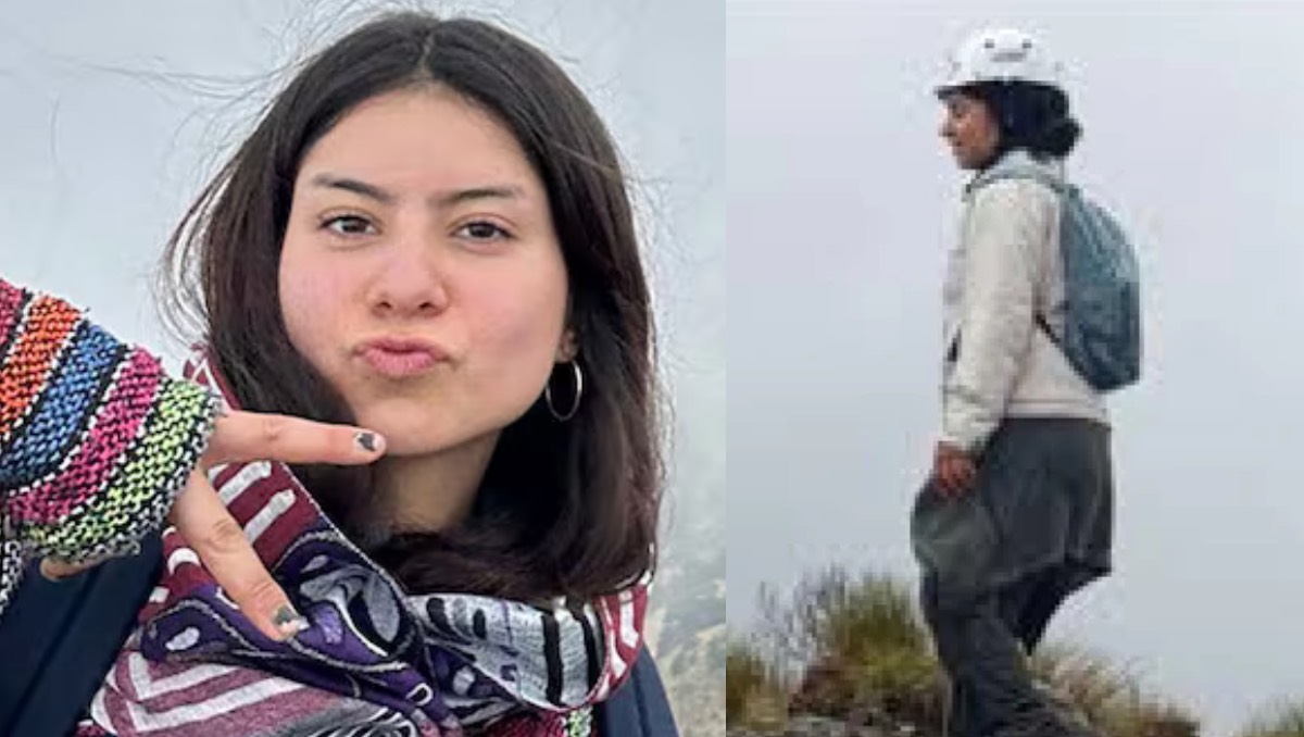 Ana Amelí, joven desaparecida en El Ajusco. | ESPECIAL