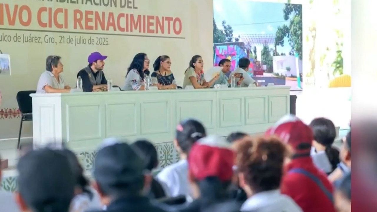 Gobernadora Evelyn Salgado inauguró polideportivo en Guerrero