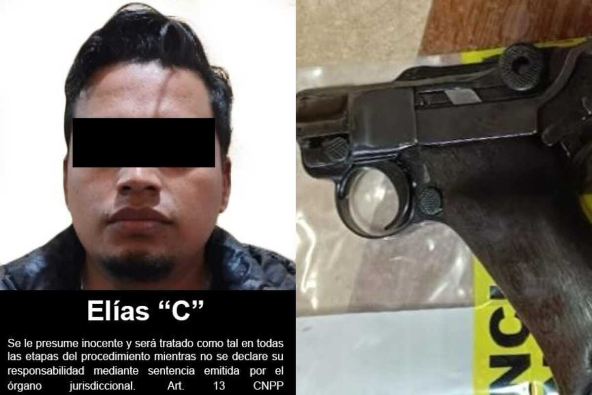 El hombre fue acusado de posesión de armas de fuego, cartuchos y cargadores de uso exclusivo del Ejército.
