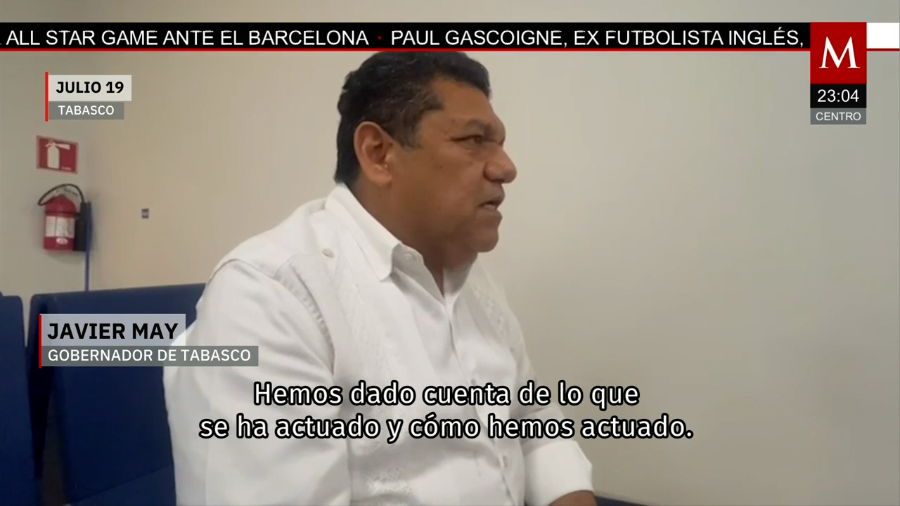 Javier May ignorado por Adán Augusto en medio de tensión por caso La Barredora