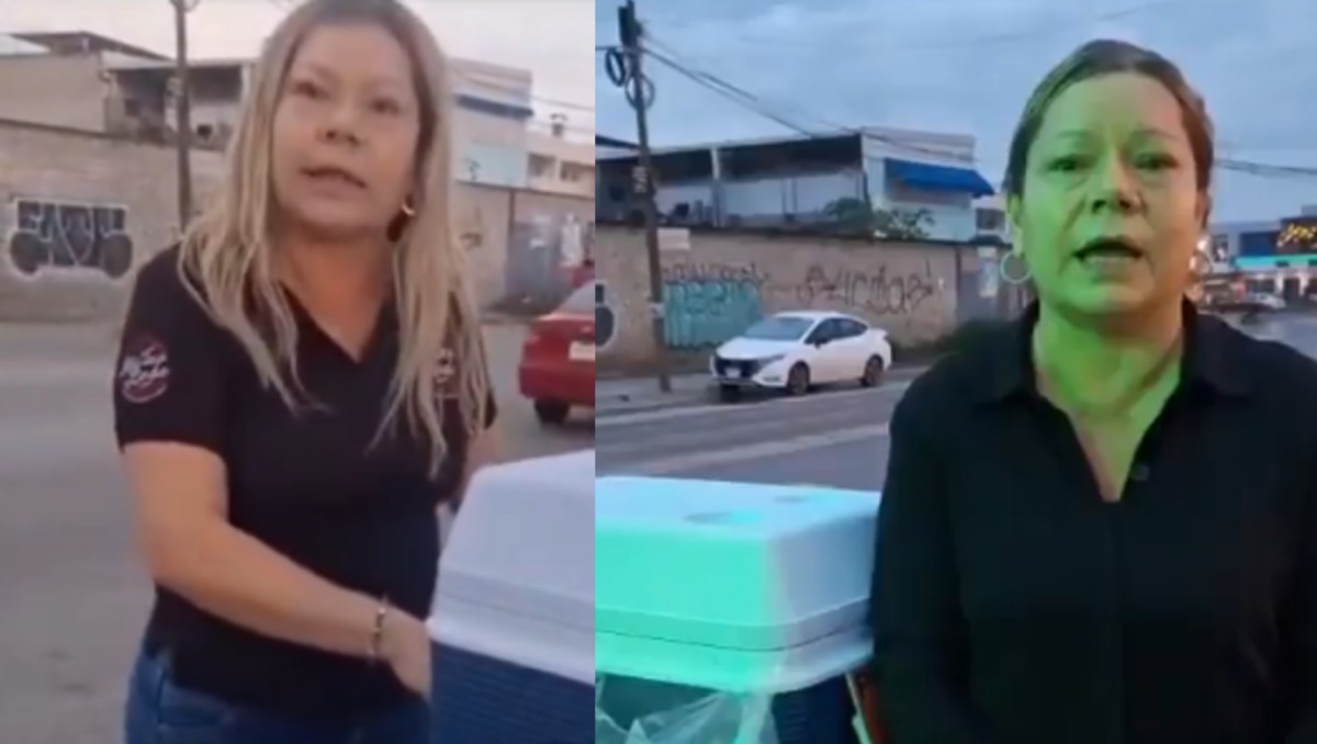 Lady Tamales pide fin al hate; se disculpa por tirar puesto ambulante. | X @RuidoEnLaRed