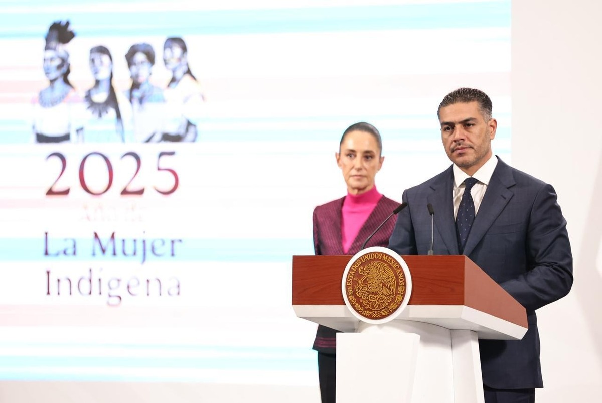 Omar García Harfuch, titular de la SSPC, informó sobre los resultados del gabinete de seguridad en conferencia de prensa. | Juan Carlos Bautista
