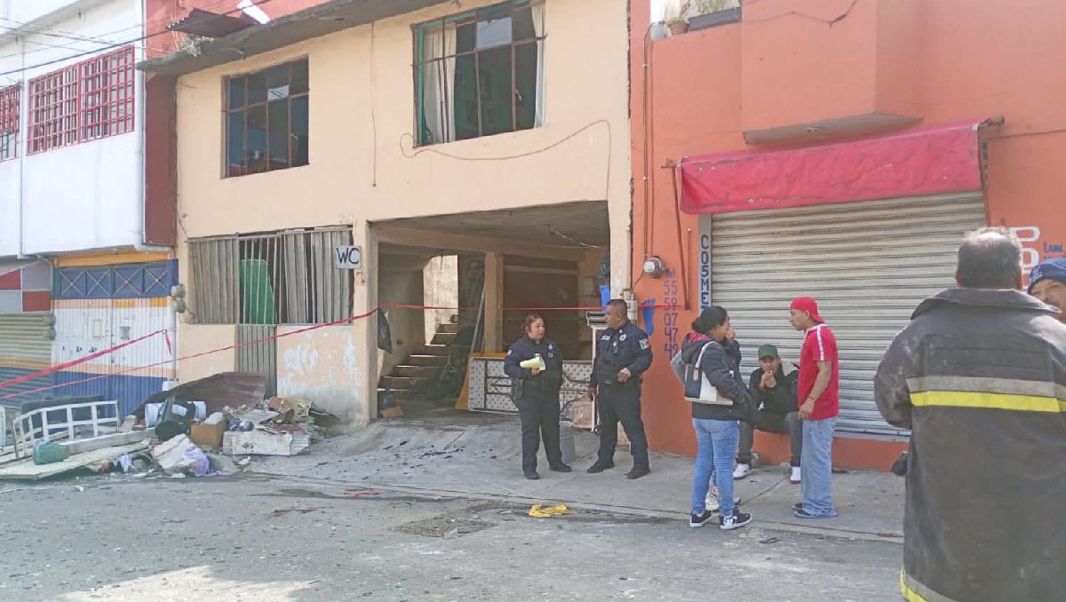 No se reportan más personas lesionadas por la explosión en la colonia Ciudad Labor. Foto: (Especial)