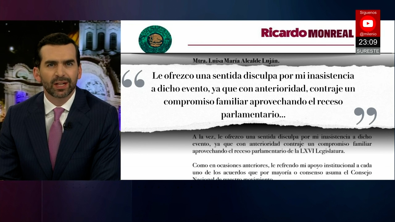 Ricardo Monreal justifica ausencia en Consejo Nacional de Morena por compromiso familiar