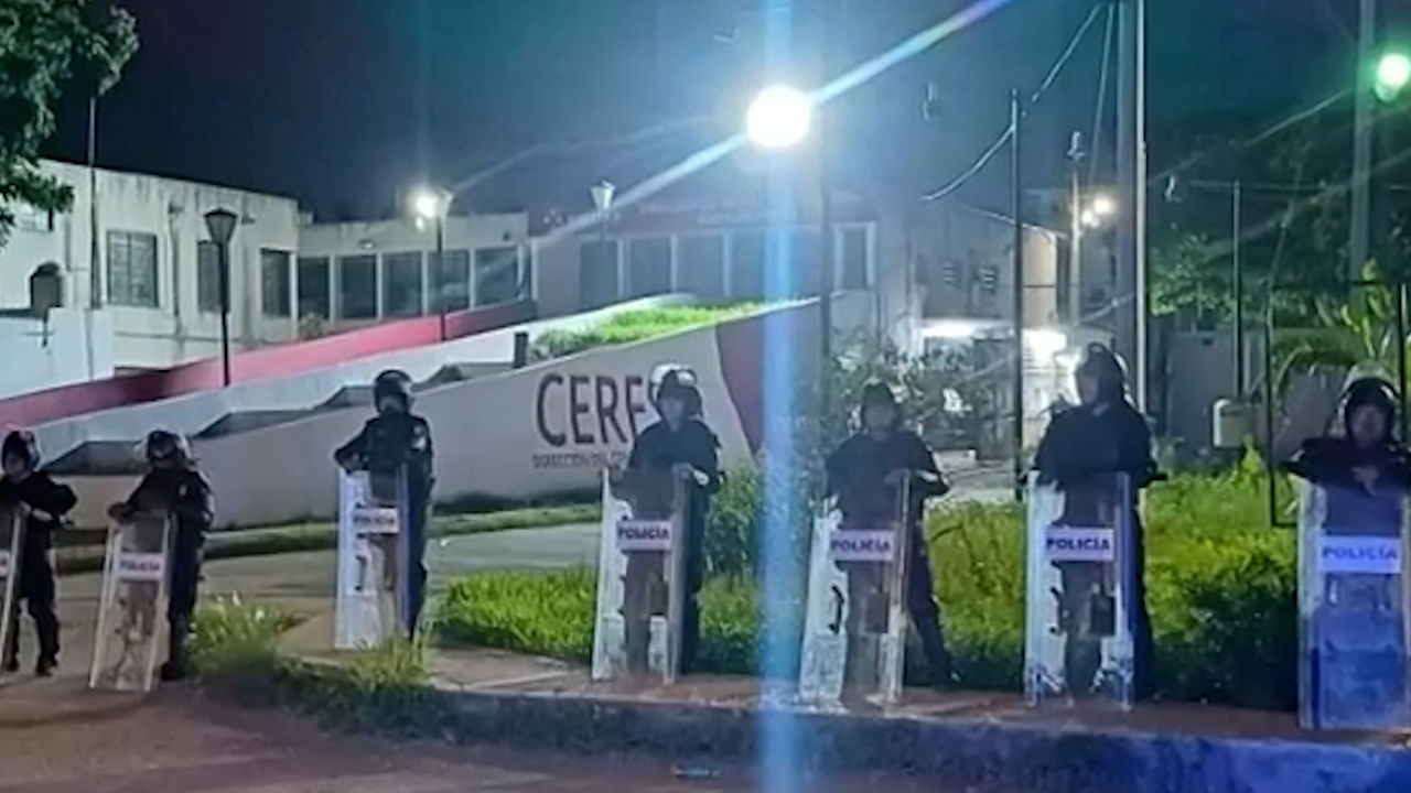Seguridad de Yucatán realiza operativo en el penal de Mérida