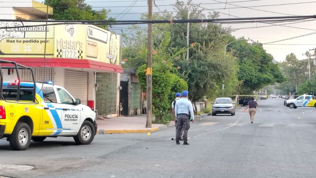 El sitio fue resguardado para recabar las evidencias y realizar la investigación correspondiente. Agustín Martínez
