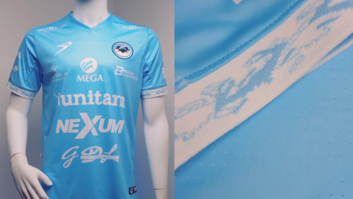 Uniforme de la jaiba brava temporada 25-26. (Especial)