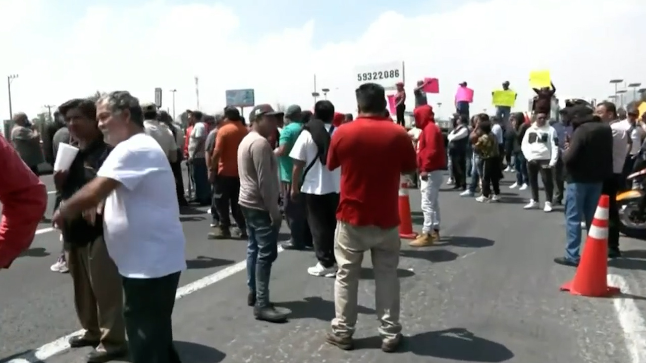ACME bloquea la carretera México-Pachuca tras la desaparición forzada de un líder