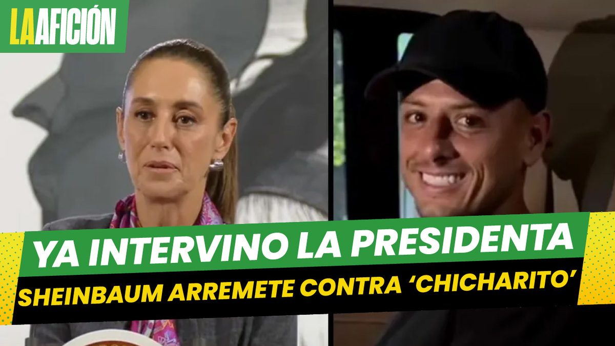 Claudia Sheinbaum reacciona a polémicos comentarios de Chicharito Hernández sobre las mujeres