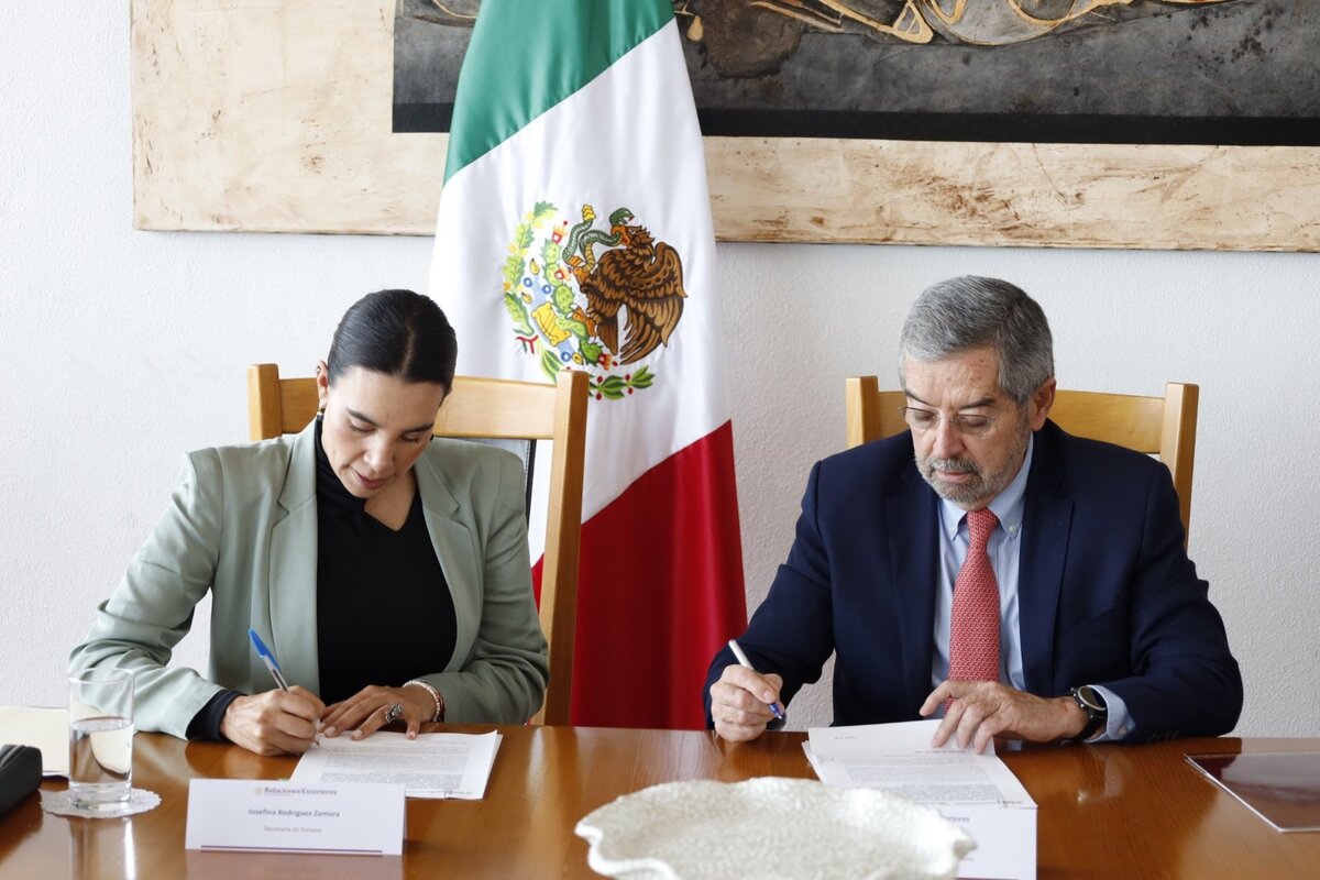 El convenio busca promover a nuestro país como destino turístico de acuerdo con los lineamientos del Plan México. | Especial
