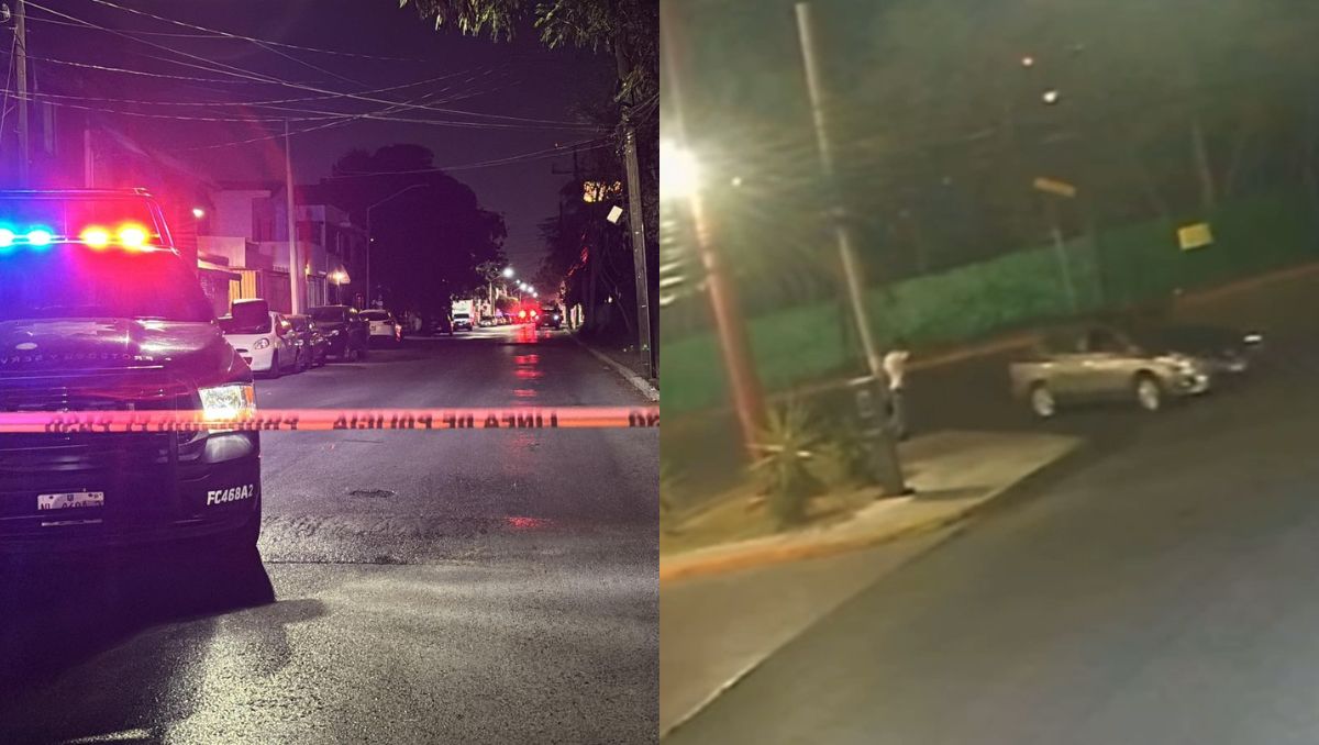 Los hechos ocurrieron la madrugada del martes en el cruce de las calles Río Pánuco y Sierra Loma Larga. Susana Paredes y Especial