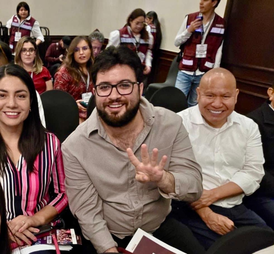 Isaac Montoya Márquez en la Octava Sesión Extraordinaria del Consejo Nacional de Morena. |Especial