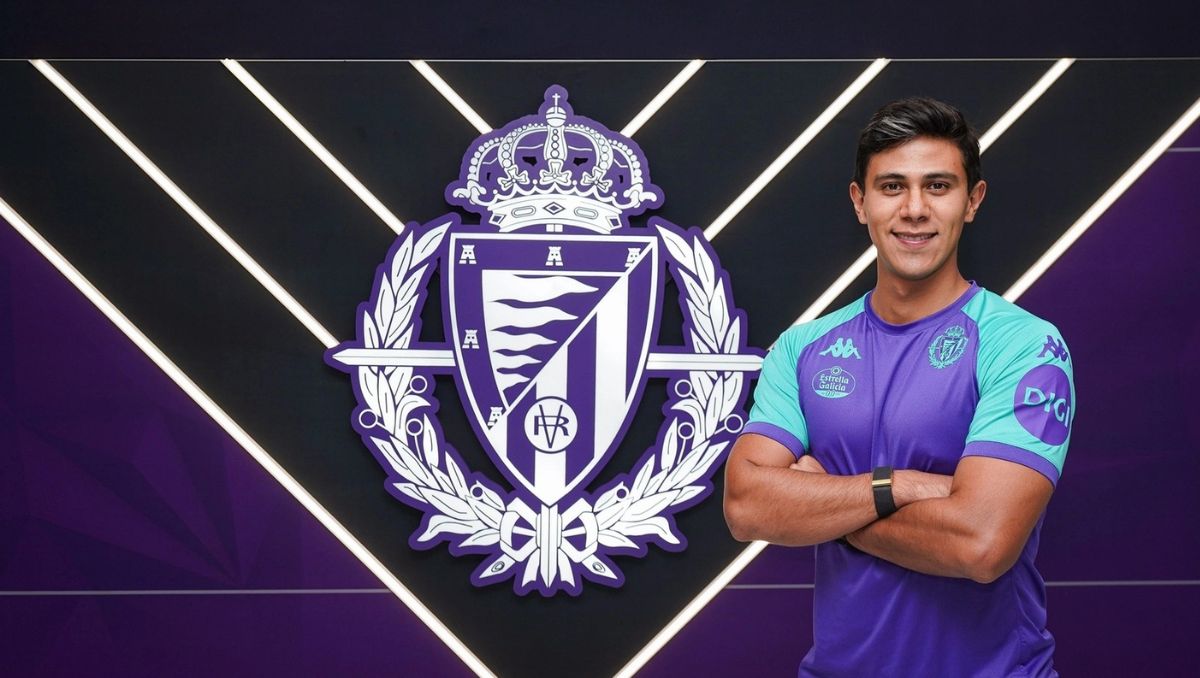 José Juan Macías estará a prueba con el Real Valladolid (X: @realvalladolid)