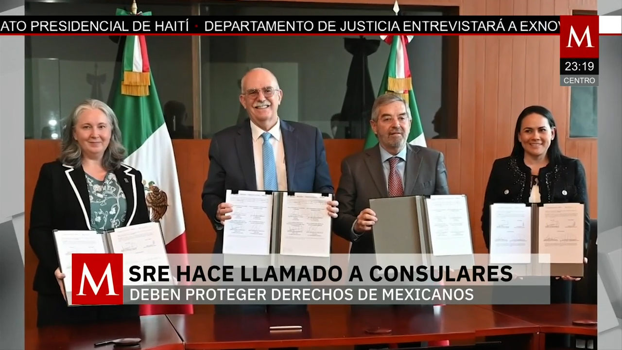 Juan Ramón de la Fuente llama a consulados a defender derechos de mexicanos en el extranjero