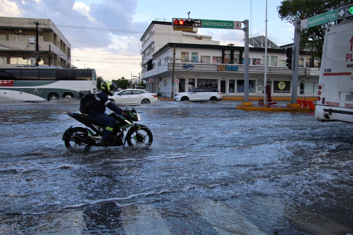 Lluvia en La Laguna. | Verónica Rivera