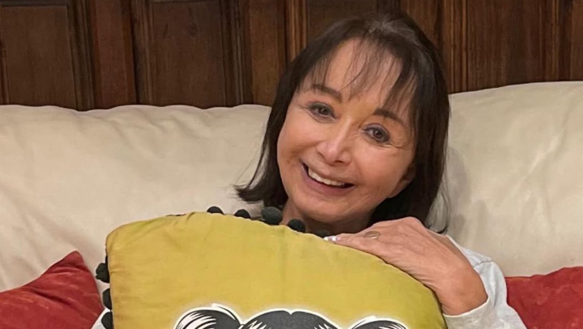 María Antonieta de las Nieves, 'La Chilindrina', es captada en silla de ruedas. |