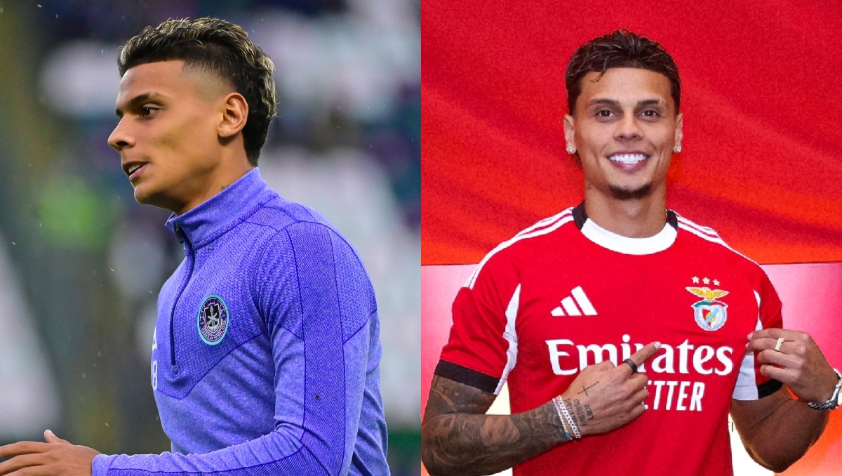 ¡Del Mazatlán a Europa! Richard Ríos es nuevo jugador del Benfica de la Liga de Portugal (Imago7/X @SLBenfica)