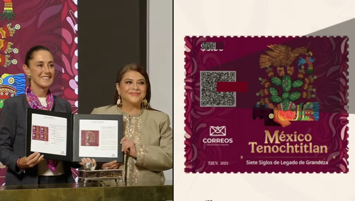 Presentan timbre postal por la fundación de México-Tenochtitlán | Especial