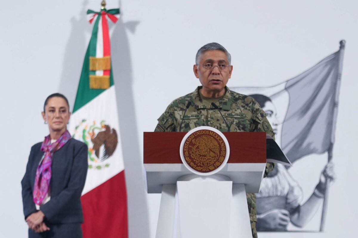 Raymundo Pedro Morales, secretario de Marina, en La Mañanera del Pueblo | Cuartoscuro