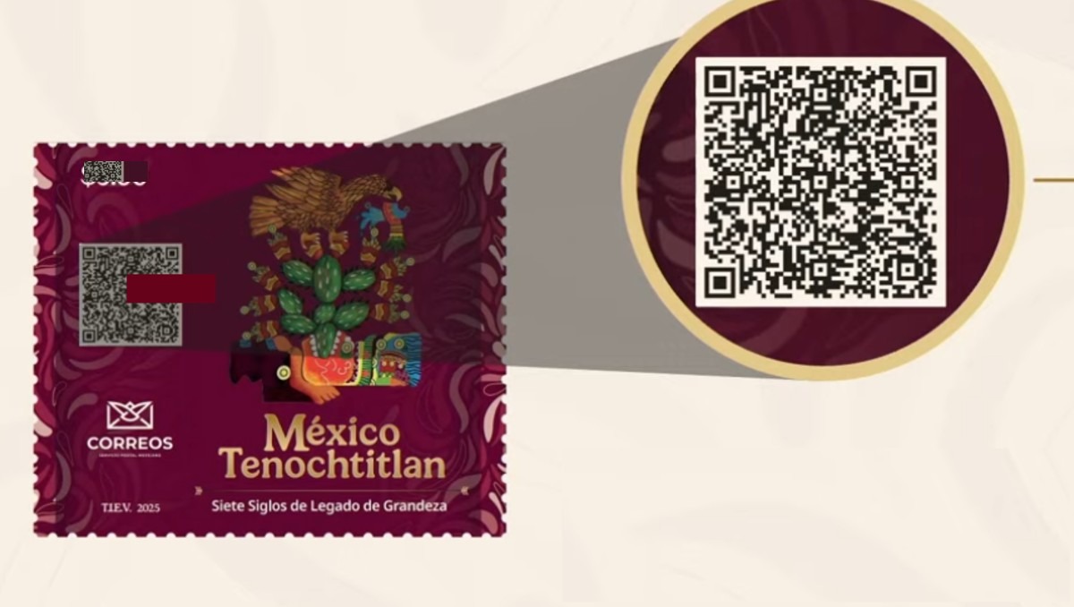 El timbre postal conmemora la fundación de México-Tenochtitlán | Especial