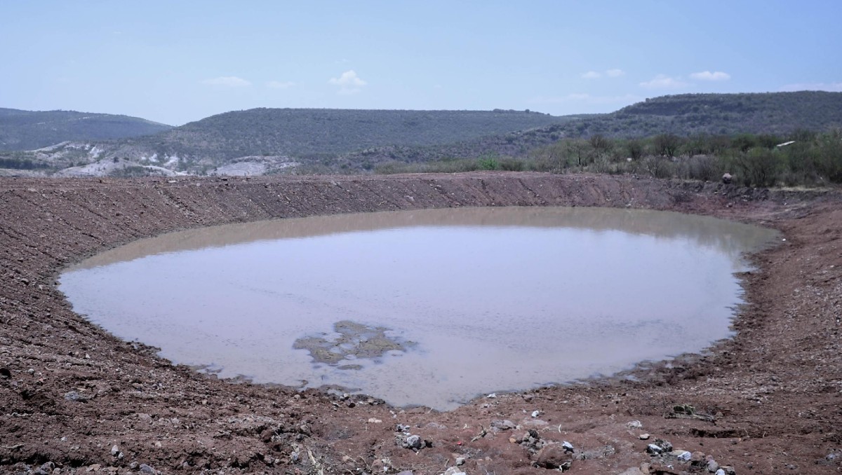 Los bordos de León alcanzan hasta el 90% de captación de agua. Cortesía León Municipio.