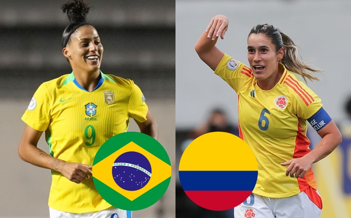 ¿Cuando y donde ver el Brasil vs Colombia? Copa América Femenina 2025 (AP/EFE)