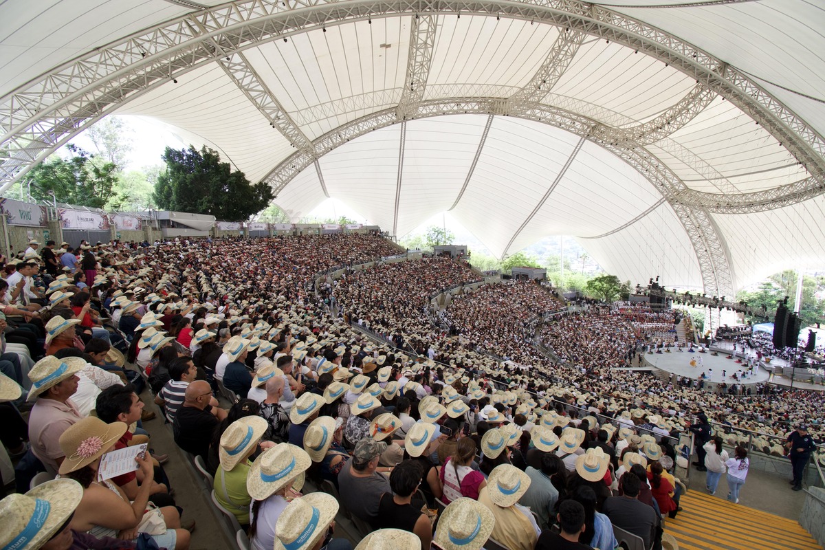 Las delegaciones convirtieron el Auditorio en un espacio de encuentro, orgullo y herencia compartida. (Guillermo Quintero)