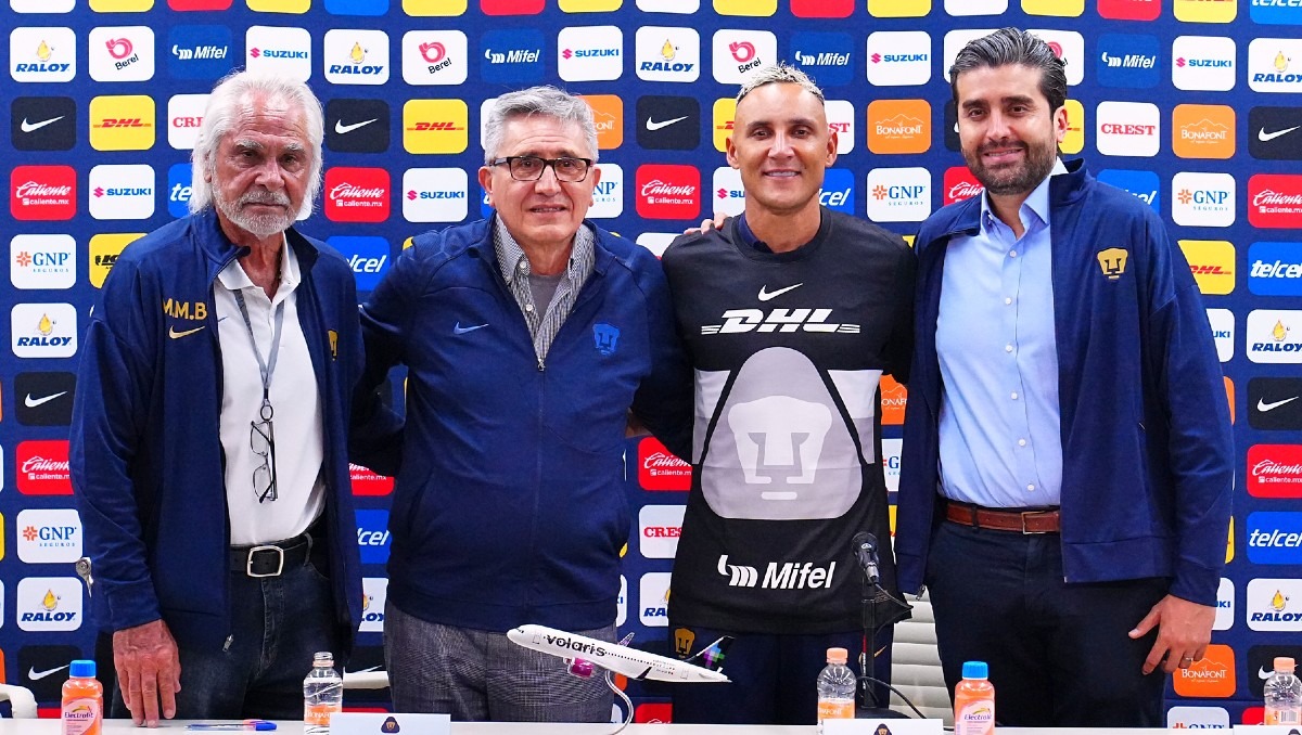 Directiva de Pumas habla acerca del fichaje y debut de Keylor Navas (Imago7)