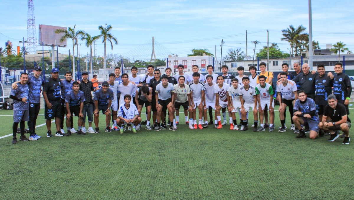 Jaiba Brava concluyó con la visoria de jóvenes futbolistas.