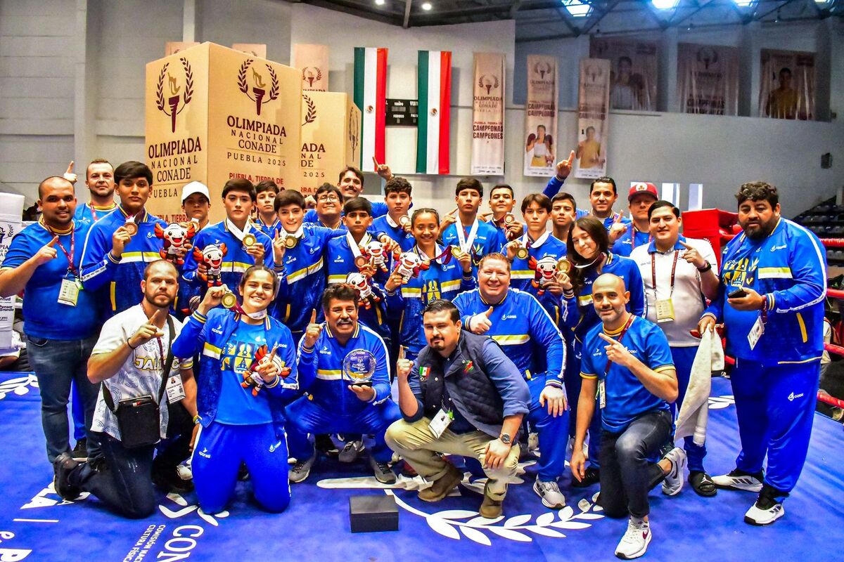 Jalisco se coronó campeón de la Olimpiada Nacional. (Cortesía)