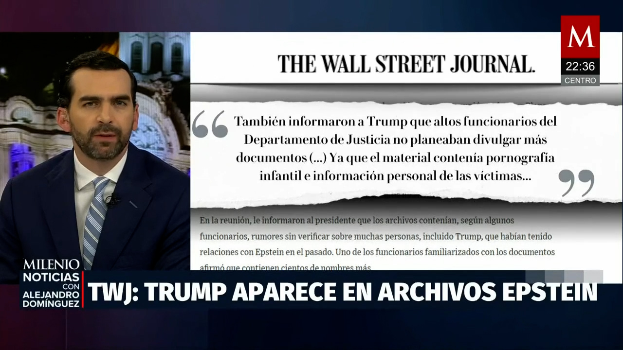 Pam Bondi notificó a Donald Trump sobre vínculo en caso Jeffrey Epstein desde mayo, según WSJ