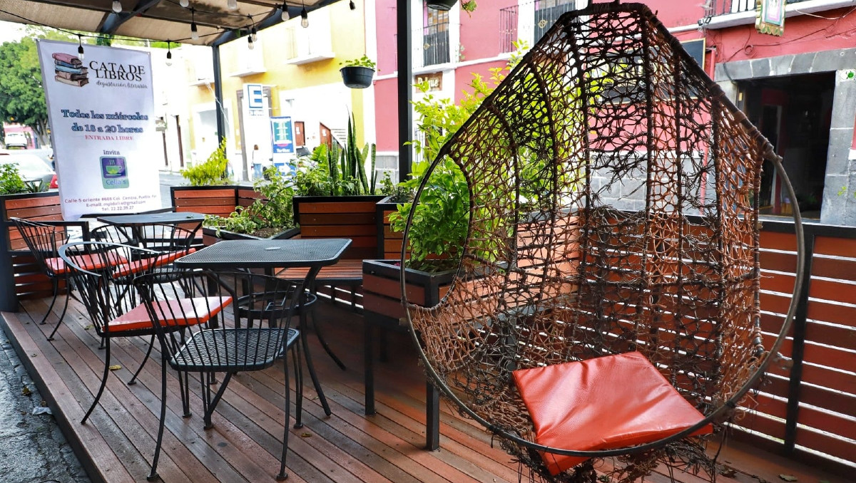 Parklets del Centro Histórico de Puebla | Melanie Torres