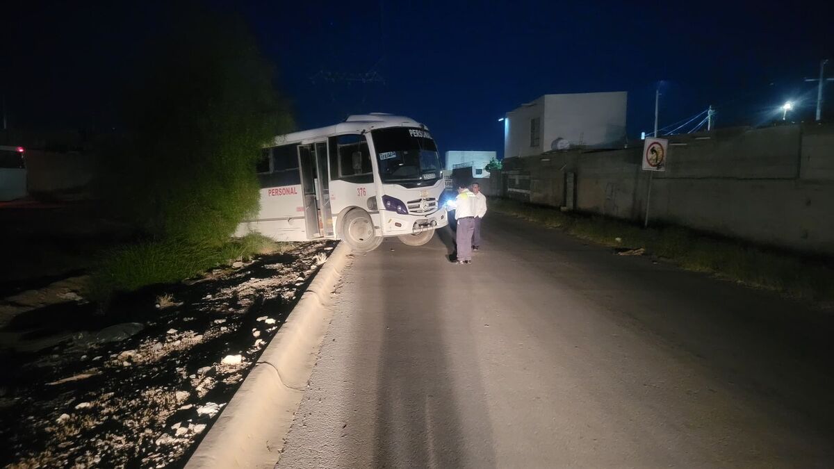 El percance ocurrió a la altura de la colonia El Mezquital II, en Gómez Palacio. | Especial