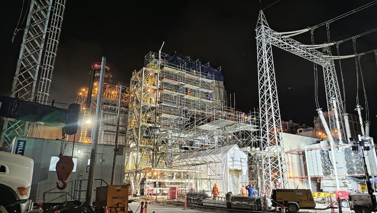 Planta Altamira V, perteneciente a Iberdrola y adquirida por el gobierno federal.
