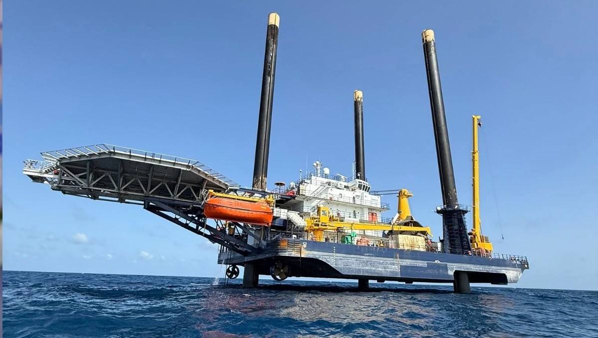 Así es la plataforma de Musk que invadió aguas mexicanas | Cortesía
